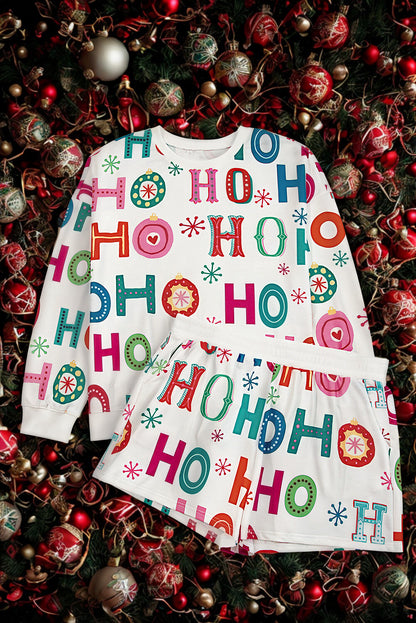 HO HO” Holiday Lounge Set