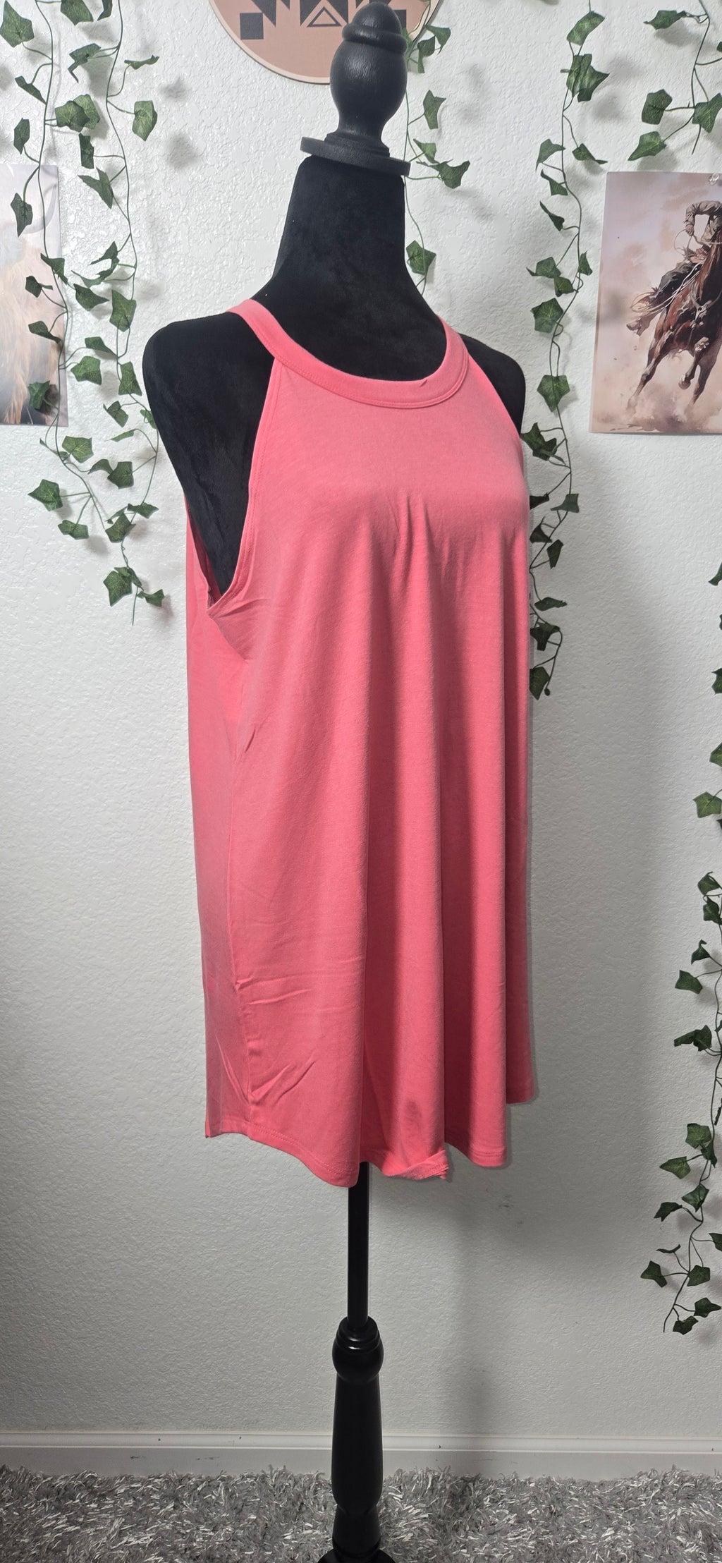 halter Neck Tank Top