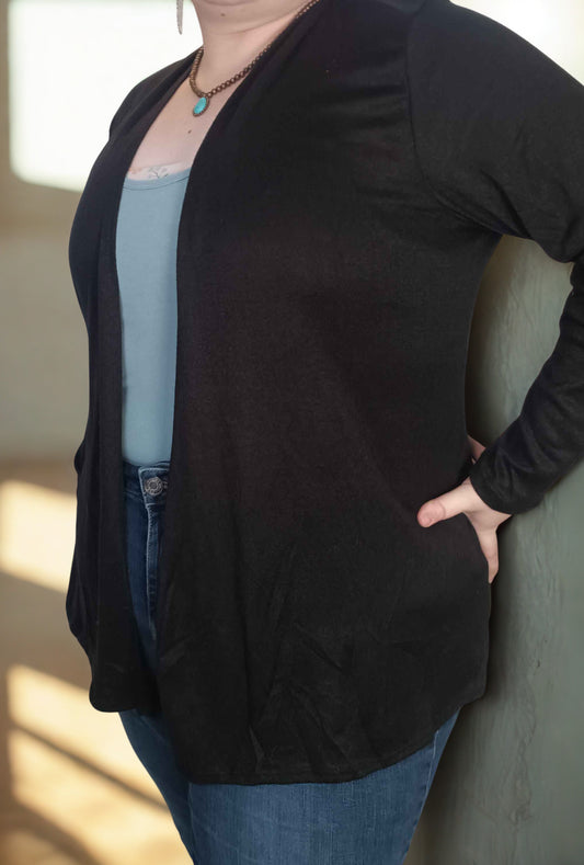 Hacci Black Cardigan